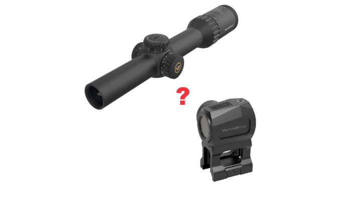 Céltávcső vagy red dot irányzék?