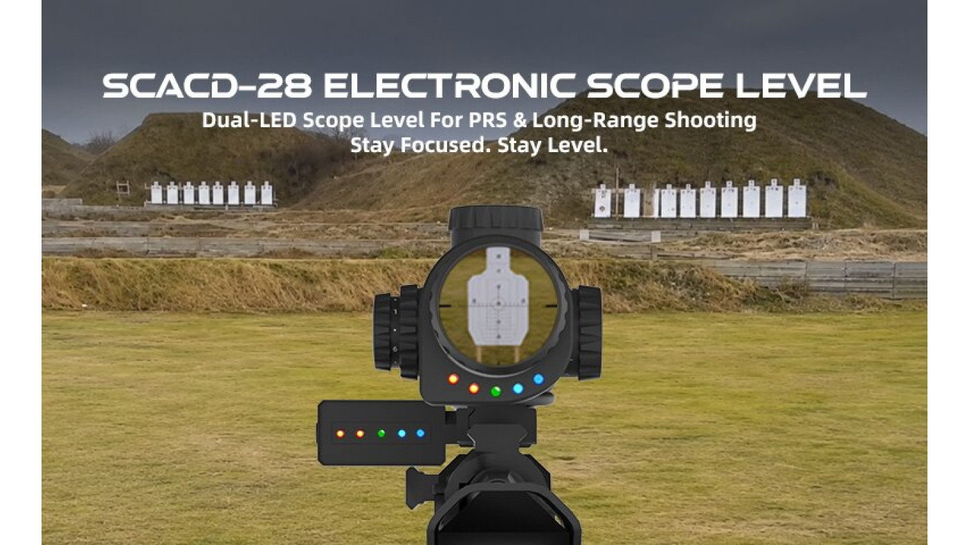 Vector Optics SCACD-28 Electronic Scope Level: Fast, Sensitive, Precise
