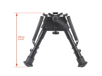 Vector Optics schwenkbares Zweibein 6" - 9"