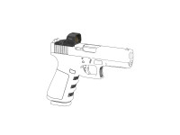 Vector Frenzy 1x16x21 Glock MOS red dot irányzék
