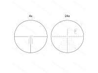Riflescope Vector Optics Continental 4-24x56 FFP MBR