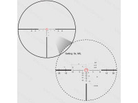 Vector Optics Continental x6 1-6x24 LPVO tactical céltávcső