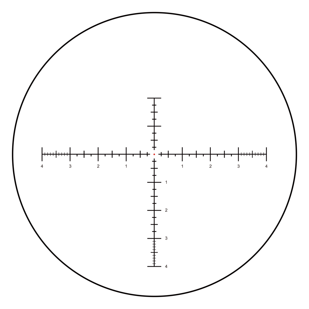 Tauron reticle subtensions
